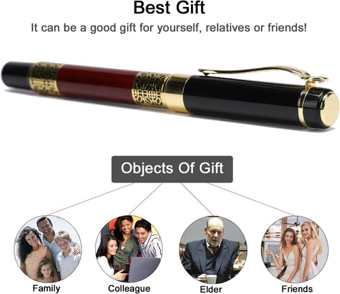 Ballpoint Pen Black Refill,business pens,Luxury Pen,Best Ball Pen Gift Set for Men & Women Professional Executive,Office,Nice Pens Classy Gift Box...