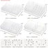 Yesesion Plastic Makeup Storage Organizer, Clear Cosmetics Display Case for Bathroom Counter, Dresser, Small Vanity Holder for Beauty Supplies, Ma...