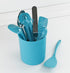 Reston Lloyd Multipurpose Crock Organize All Kinds of Utensils & Kitchen Tools, Extra Large Holder, Turquoise...