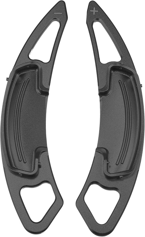 X AUTOHAUX 1 Pair Steering Wheel Paddle Shifter Extension Aluminum Alloy Black for Honda Accord 2013-2018 Spirior 2015-2018 Odyssey 2015-2018...