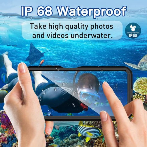 AICase for Redmi Note 11 Pro Case, Waterproof, for Xiaomi Redmi Note 11 Pro 5g Case Clear with Built-in Screen Protector...