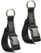PACMAXI Stroller Hook, 2 Pack Multi Purpose Organizer Hooks Clip for Stroller, Wheelchair, Rollator, Walker (Black)...