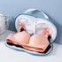 3Pcs Bra Wash Bags for Laundry Lingerie Underwear Brassiere Bag Set for Washing Machine With Zipper Women Delicates Blue (A to C Cups)...