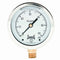 Winters 2-1/2" Dial Size, Liquid Filled Industrial Pressure Gauge, Brass Internals, 304 Stainless Steel Case, Single Scale 0-60 psi, 1.5% Acc, 1/4...