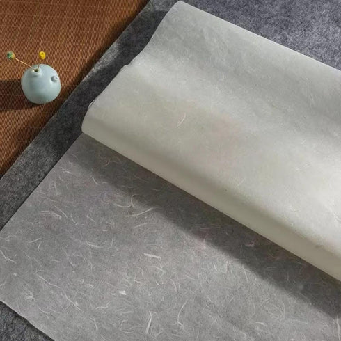 60 Sheets A4 Mulberry Paper,Vagocom Handmade Origami Paper Natural Fiber Rice Paper Sheets for Decoupage Paper,DIY Art Crafts(White)...