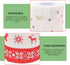 BESTonZON Christmas Kitchen Paper Christmas Paper Hand Towels Kitchen Paper Rolls Oil Cleaning Paper Towels: 2 Rolls...