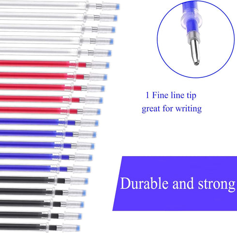 Heat Erasable Pens ?4 Pieces Fabric Marking Pens with 20 Refills for Quilting Sewing, Dressmaking, Fabrics, Tailors Sewing Fabrics,Tailor's Chalk ...