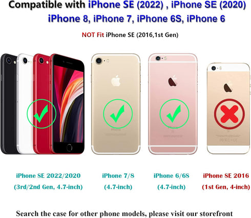 JIAXIUFEN Compatible with iPhone SE 2022 Case,iPhone SE 2020 Case, Gold Glitter Marble Desgin Slim Shockproof Flexible Soft Silicone Cover Phone C...