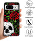 Google Pixel 8 Case, Slim Fit Glow in The Dark Luminous Hybrid Hard PC Soft TPU Bumper Shockproof Drop Protective Phone Cover for Men Women Boys,R...
