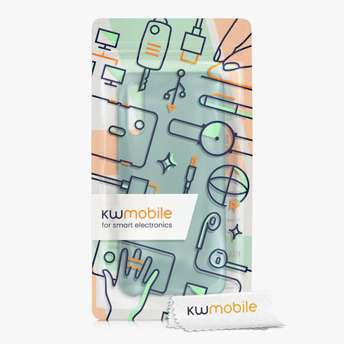 kwmobile Case Compatible with Samsung Galaxy A50 Case - TPU Silicone Phone Cover with Soft Finish - Arctic Night...