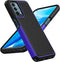 JXVM for OnePlus Nord N200 5G Case: Dual Layer Protective Heavy Duty Cell Phone Cover Shockproof Rugged with Non Slip Textured Back - Military Pro...