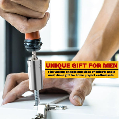 Universal Socket Tool, Super Socket Unscrew Any Bolt, Adjustable Socket Drill with Adapter, Stocking Stuffers for Him, Men, Kids, Boyfriends, 2 PC...