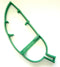 BANANA LEAF OUTLINE TROPICAL PLANT LEAVES COOKIE CUTTER MADE IN USA PR3761...