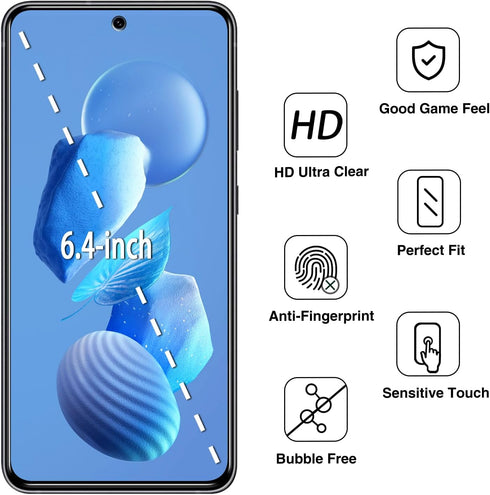 HPTech (2 Pack) Privacy Screen Protector Designed for Samsung Galaxy S21 FE 5G Anti-Spy Tempered Glass, Anti Scratch, Bubble Free......