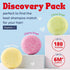 Shampoo Bar Pack 3 - Mix Ginger Rosemary & Rice Water - pH Balanced Hair Growth, Anti Hair Loss, Hair Regrowth Solid Soap Easy for Travel - Sulfat...