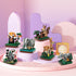 Mini Animals Building Blocks Set,Land Animal Themed Collection Construction Building Bricks Toy,Cute Home Decors(4th Series) (Rhinoceros)...