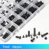 720pcs Laptop Notebook Screws Set,Replacement Computer Screws Kit,M1.4,M1.7,M2,M2.5,M3 countersunk Flat Head Phillips Mini Screw Set for Electroni...