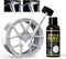 Mirror Silver Rim Touch Up Paint, Automotive Touch Up Paint Bottles with Brush, Car Wheel Scratch Repair Touch Up Paint, Quick and Easy Fix Rim Sc...