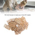 Tissting 100pcs Mini Wooden Fence Garden Wooden Crafts Lawn Fence DIY Wood Picket Wood Fence Mini Ornament for Miniature Fairy Garden Dollhouse(7....