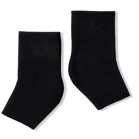 Cannon Sports Ankle Brace Compression Sleeve for Achilles Tendonitis, Plantar Fasciitis, Joint Pain Relief Socks (Pair) (Black, X-Large)...