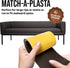MASTAPLASTA Original Self-Adhesive Leather Repair Tape - Dark Brown 60" x 4" (150x10cm). Your Quick and Easy All-in-One Upholstery-Quality Leather...