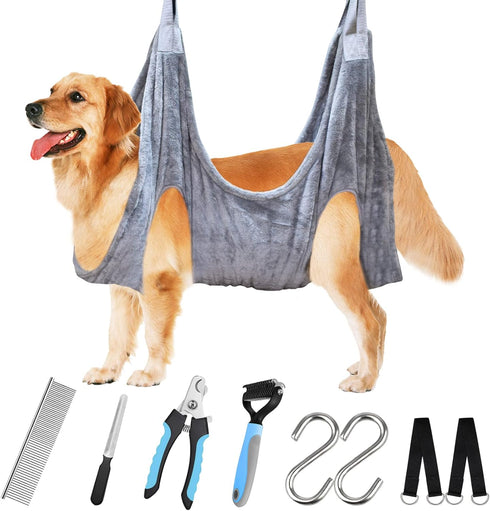Dog Grooming Hammock,Dog Grooming Supplies,Dog Hammock,Dog Grooming Harness,Pet Grooming Hammock,Grooming Table,Dog Nail Clipper,Dogs Cats Groomin...