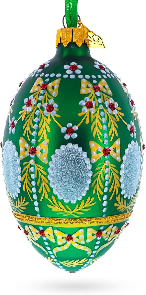 1908 Alexander Palace Royal Egg Glass Ornament 4 Inches...