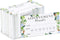 Paper Junkie 200 Pack Green Foliage Appointment Reminder Cards - Double-Sided Design Appointments Reminder Cards for Salons, Dentists, Doctors, Ha...