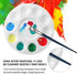 Paint Tray Palettes, 6 Pack, Painting Supplies, Painting Palette for Kids, Plastic Palette...