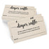 321Done Diaper Raffle Tickets, Made in USA - 3.5x2 Kraft Tan, With Name Line, Baby Shower Game, Enter to Win Drawing, Prize, Small - Pack of 50...