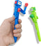 Boxing Pen Robot - ?2PCS? with Punching Arm and Crisp Button Sound - Funny and Cool Novelty Pen - Boxing Gifts - Blue/Green Colors - 1.0mm Smooth ...