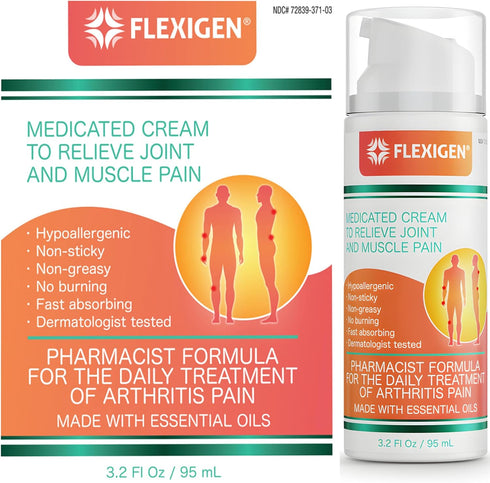 Pain Relieving Lotion- 3.2 oz Spray Pump- Frankincense Arthritis Therapy Cream for Joint and Muscle Rub. Not Greasy, FSA/HSA Eligible...