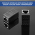 Frienda 10 Pieces RJ45 Coupler, Ethernet Extension Adapter Network Connector for Cat7/Cat6/Cat5e/Cat5 Ethernet Network Cable Coupler Female to Fem...