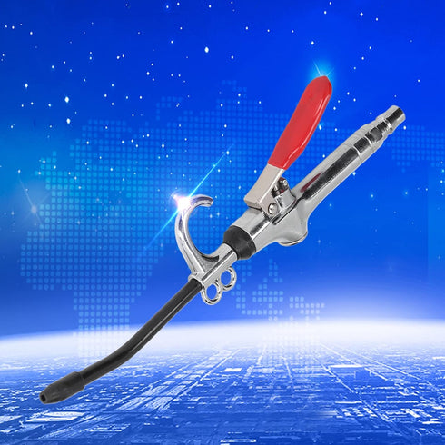 High Volume Powerful Industrial Air Blow Gun with Angled Bent Air Flow Nozzle, High Pressure Handheld Air Blower Gun 0.6?1.5Mpa for Pneumatic Air ...