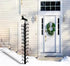 24 Inch Iron Art Snow Gauge Outdoor, Elk Snow Measuring Stick, Snowfall Gauge for Yard, Winter Snow Measurer Snow Ruler inches, Christmas Decorati...