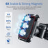 OQTIQ Magnetic CD Phone Car Mount for Car CD Player, Built-in 6 Strong Magnets, Compatible with Samsung Galaxy, LG, and More, Secure Mounting with...
