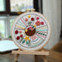 Emopeak 3 Sets Beginners Embroidery Stitch Practice kit, Bamboo Frame Animal Embroidery Kit to Learn 30 Different Stitches Stitch with Embroidery ...