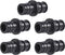 SharkBite 1/2 Inch Poly Expansion Coupling for PEX-A Pipe, Pack of 5, Plastic Plumbing Fittings, Plastic Coupling for PEX-A Tubing, UA008A5...
