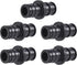 SharkBite 1/2 Inch Poly Expansion Coupling for PEX-A Pipe, Pack of 5, Plastic Plumbing Fittings, Plastic Coupling for PEX-A Tubing, UA008A5...