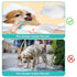 Pet Bath Scrubber Brush, Dog Grooming Massage Shampoo Bath Brush with Soap and Shampoo Dispenser Soft Silicone Bristle for Long Short Haired Dogs ...