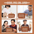 10000 Dollar Cash Target & Numbers Wooden Money Savings Box - Perfect Cash Saver & Best Gift for Friends (Dark Brown)...