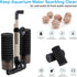 hygger Aquarium Double Sponge Filter, Comes with 2 Spare Sponges (S)...