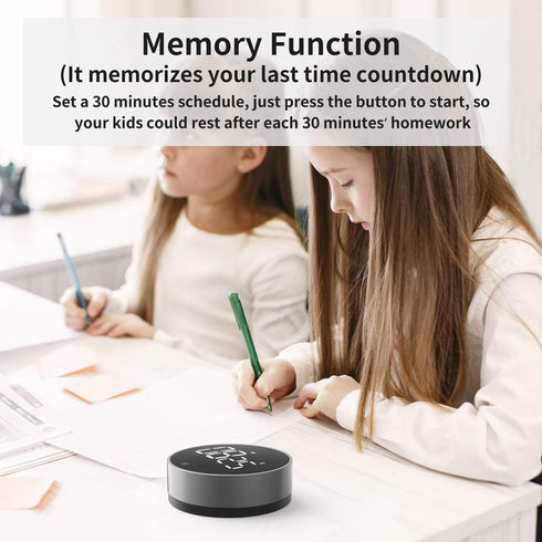 VOCOO Digital Kitchen Timer - Magnetic Countdown Countup Timer with Large LED Display Volume Adjustable, Easy for Cooking and for Seniors and Kids...