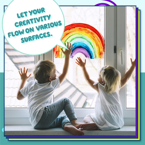 Chalkola Chalk Markers for Blackboard, Chalkboard, Window, Bistro, Car Glass, Board, Wall Calendar (10 Pack, 6mm Reversible Tip) - Wet Wipe Erasab...