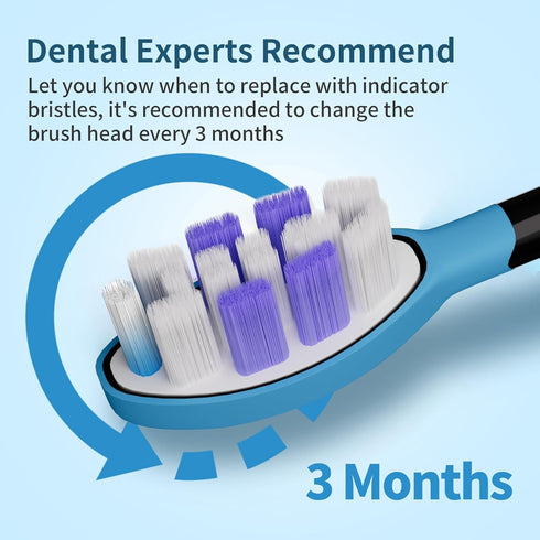 Electric Toothbrush Heads for Philips Sonicare Replacement Heads, 10 Pack Replacement Toothbrush Heads Soft Philips Sonicare A3 Sensitive Replacem...