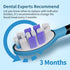 Electric Toothbrush Heads for Philips Sonicare Replacement Heads, 10 Pack Replacement Toothbrush Heads Soft Philips Sonicare A3 Sensitive Replacem...