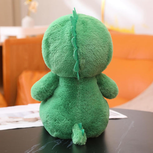 Cute Stuffed Panda Animal Cosplay as Pink Dinosaur Plush Toys Soft Panda Toy in Dinosaur Costume Panda Plushies Toys Stuffed Animals for Kids 12 I...
