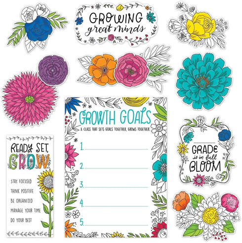 CTP Blooming Minds Bulletin Board Set for Classroom (Creative Teaching Press 10690)...