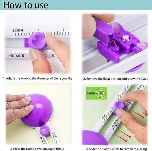 Circle Cutter, Circle Cutter for Paper Crafts, Paper Circle Cutter, Circle Paper Cutter, Circle Cutter Paper, Circular Cutter, Cardboard Circle Cu...