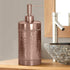nu steel HSC6H Nu steel Hudson Copper Stainless Steel Refillable Liquid Soap Dispenser Pump Bottle for Bathroom Vanity Countertop, Kitchen Sink - ...
